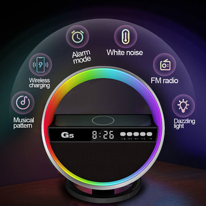 EliteLiving - All-in-One RGB Night Light Speaker