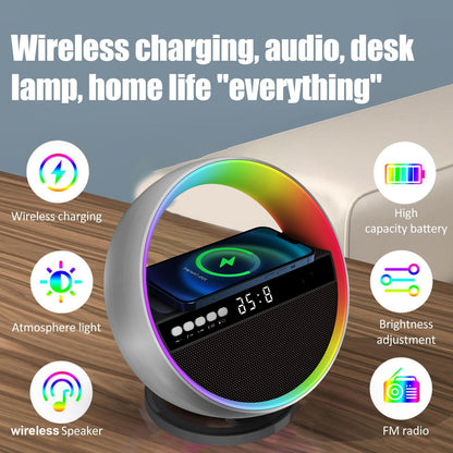 EliteLiving - All-in-One RGB Night Light Speaker