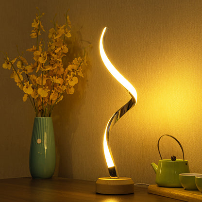 EliteLiving - Modern LED Spiral Desk Lamp