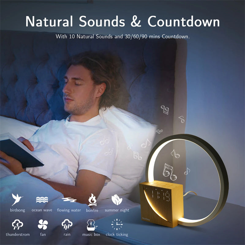 EliteLiving - Bedside Lamp with Nature Sounds