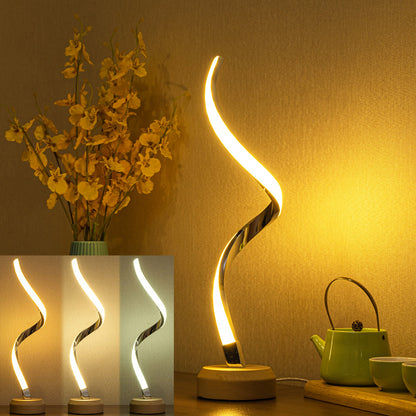 EliteLiving - Modern LED Spiral Desk Lamp